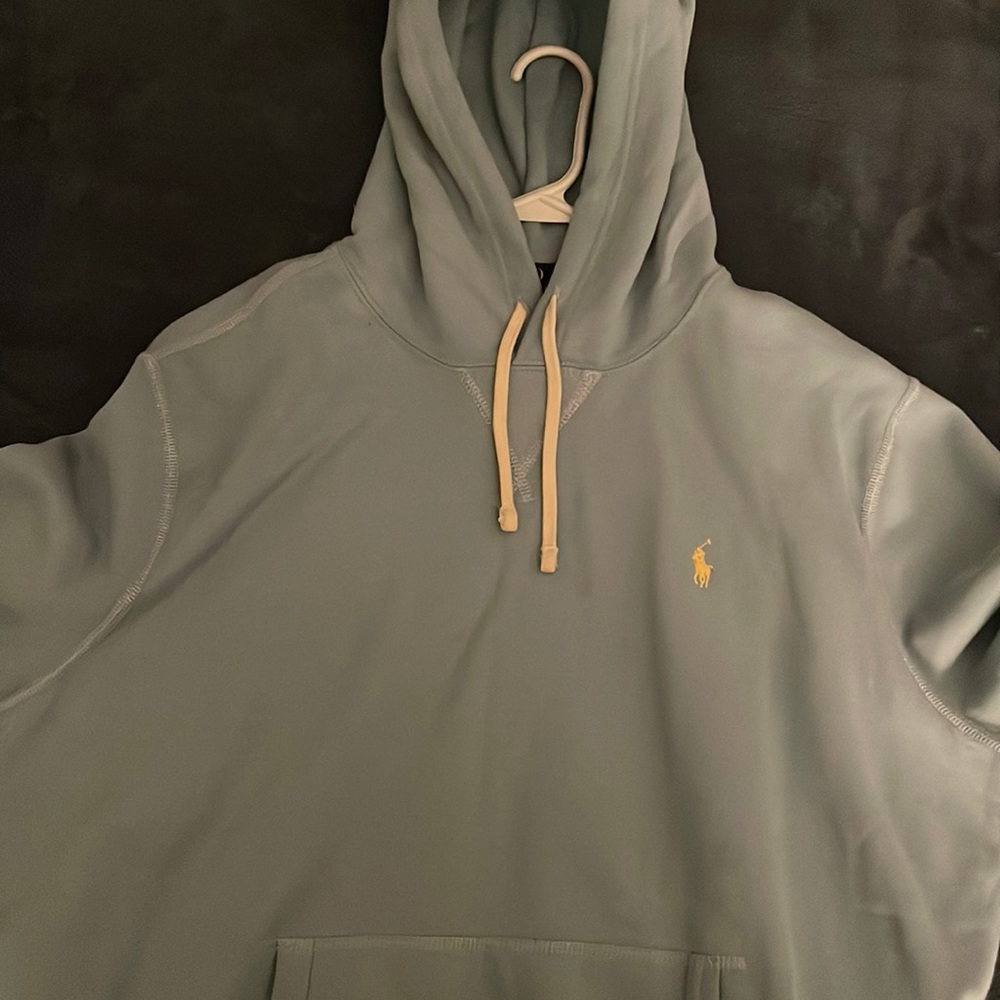 Blue Polo Hoodie